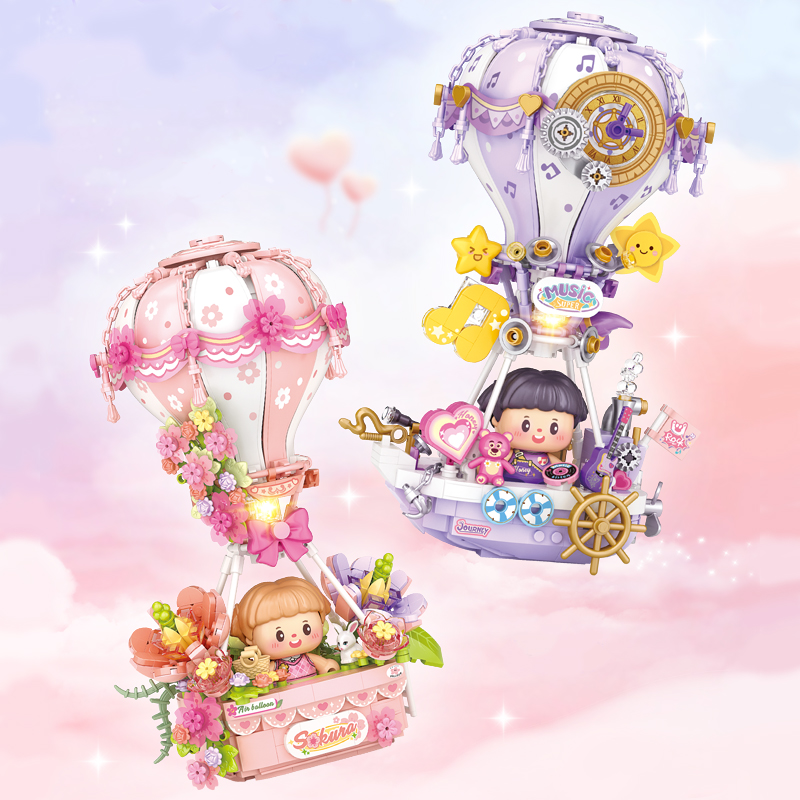Coco Coir Block - LOZ Coco Adventure Mongolfiera ai Fiori